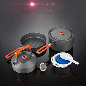 Experience the Outdoors with Our Portable Cookware Set