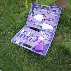 Transform Your Gardening Experience with Our Printed 10-Piece Set of Affordable Garden Tools