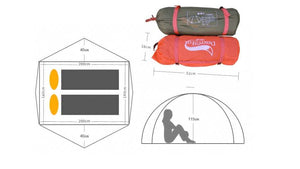 Explore the Great Outdoors with Our Premium Outdoor Camping Tent