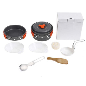 Elevate Your Camping Experience with Our Outdoor Cookware Set