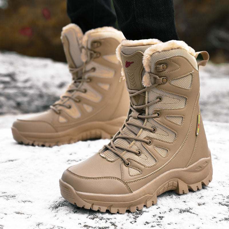 Elevate Your Adventure with Our Men's High-Top Hiking Shoes