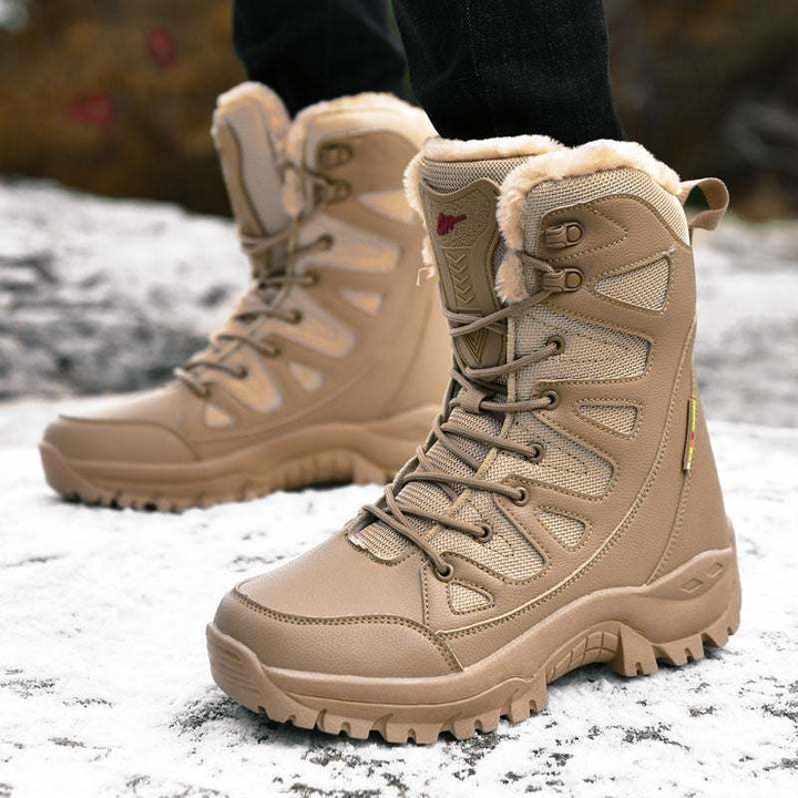 Elevate Your Adventure with Our Men's High-Top Hiking Shoes