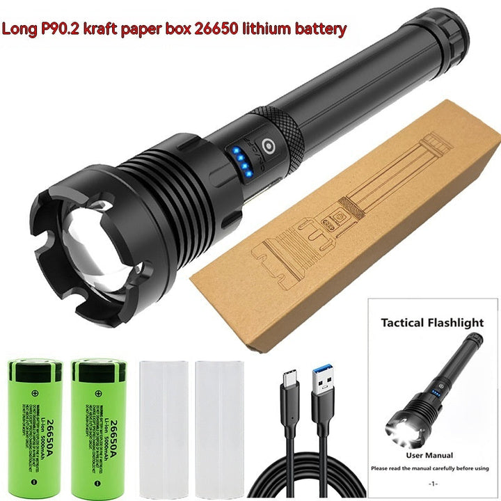 Illuminate Your Adventures with the Strong Light Flashlight