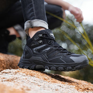 Unleash Your Adventurous Spirit with High-Top Outdoor Shoes Sneakers