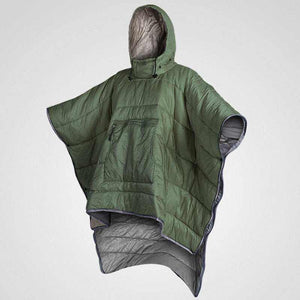 Stay Warm and Cozy with the Thickened Cold Protection Cloak Sleeping Bag