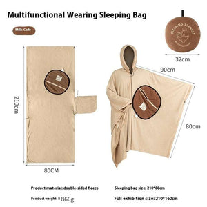 Experience Comfort Anywhere with the Multi-purpose Cloak Sleeping Bag