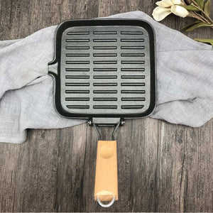 Discover the Ultimate Camping Companion: The Cast Iron Steak Skillet Folding Pan