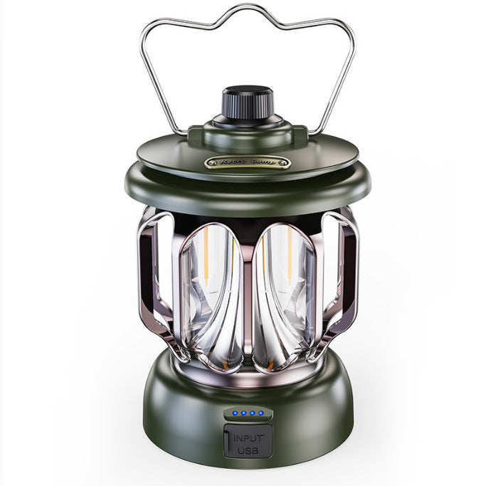 Illuminate Your Adventures with the Camping Light LED Retro Horse Lantern