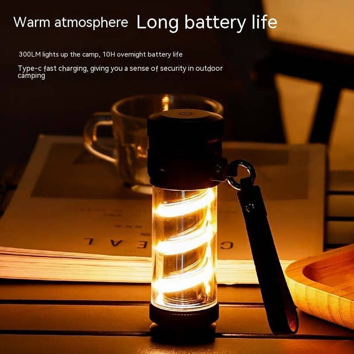 Illuminate Your Adventures with the Camping Lantern USB Charging Tent
