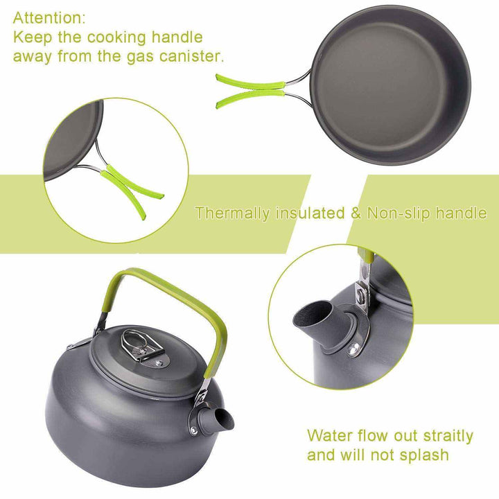 Discover the Joy of Outdoor Cooking with Our Teapot Picnic Pot Set