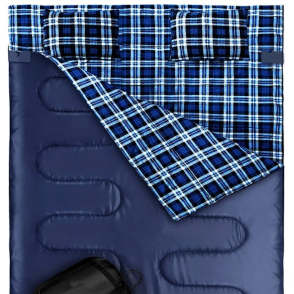 Outdoor Camping Flannel Sleeping Bag