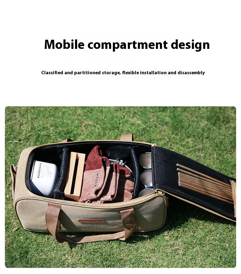 Outdoor Camping Tableware Thickened Gas Tank