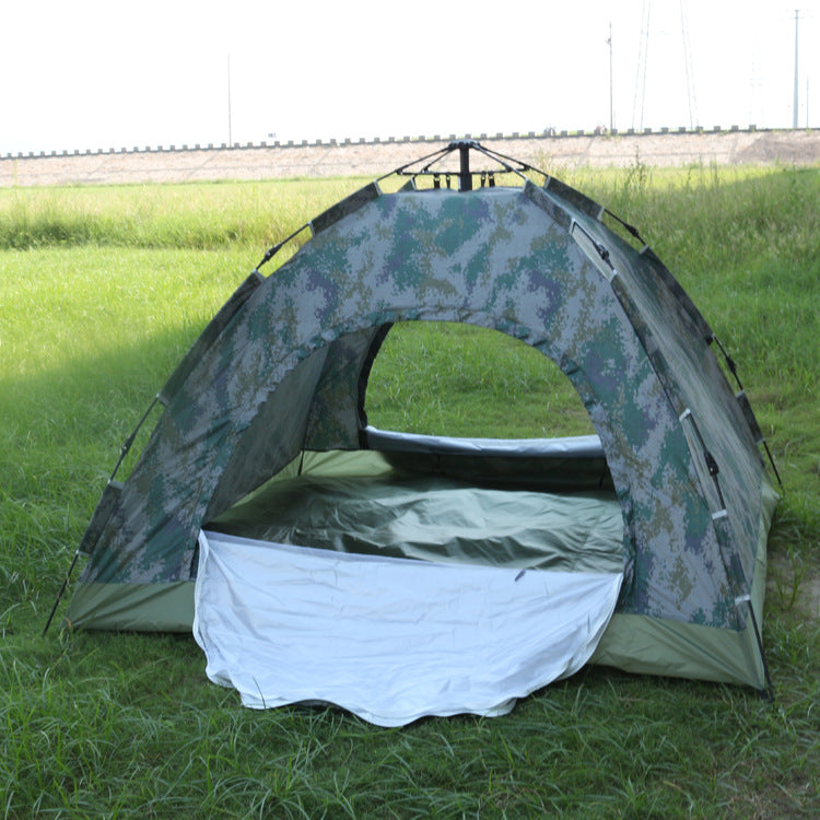 Outdoor Travel Tent 3-4 People Camouflage