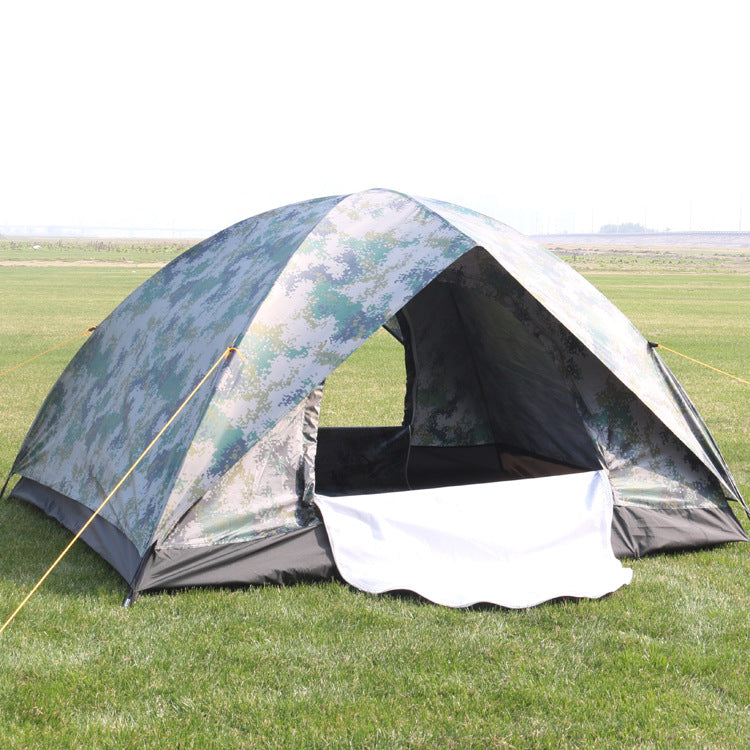 Outdoor Travel Tent 3-4 People Camouflage