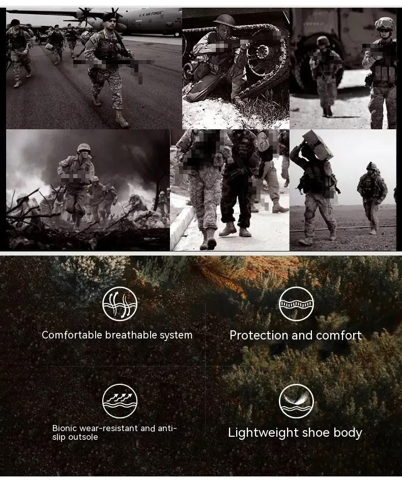 High-top Combat Non-slip Shoes