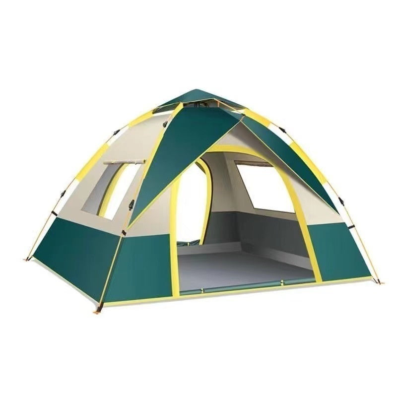 3-4 Double Automatic Outdoor Camping Tent