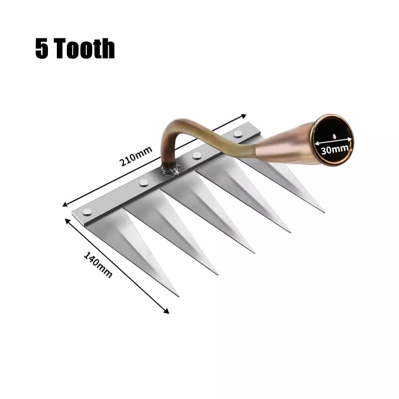 Household Digging And Planting Tools Hoe Tooth Rake