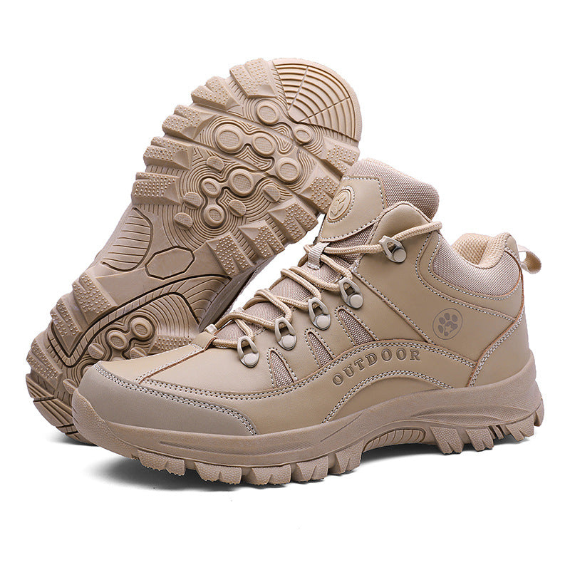Large size men's hiking shoes
