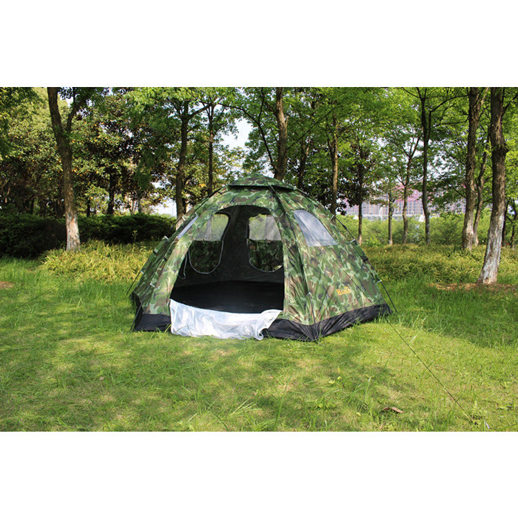 Automatic tent outdoor