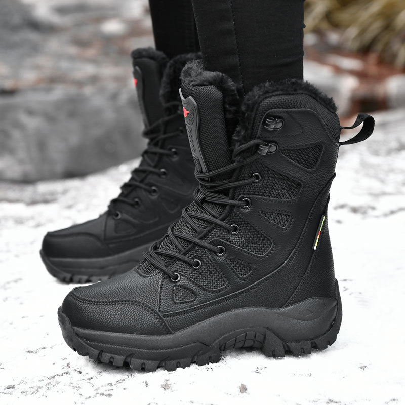 Men's high-top hiking shoes