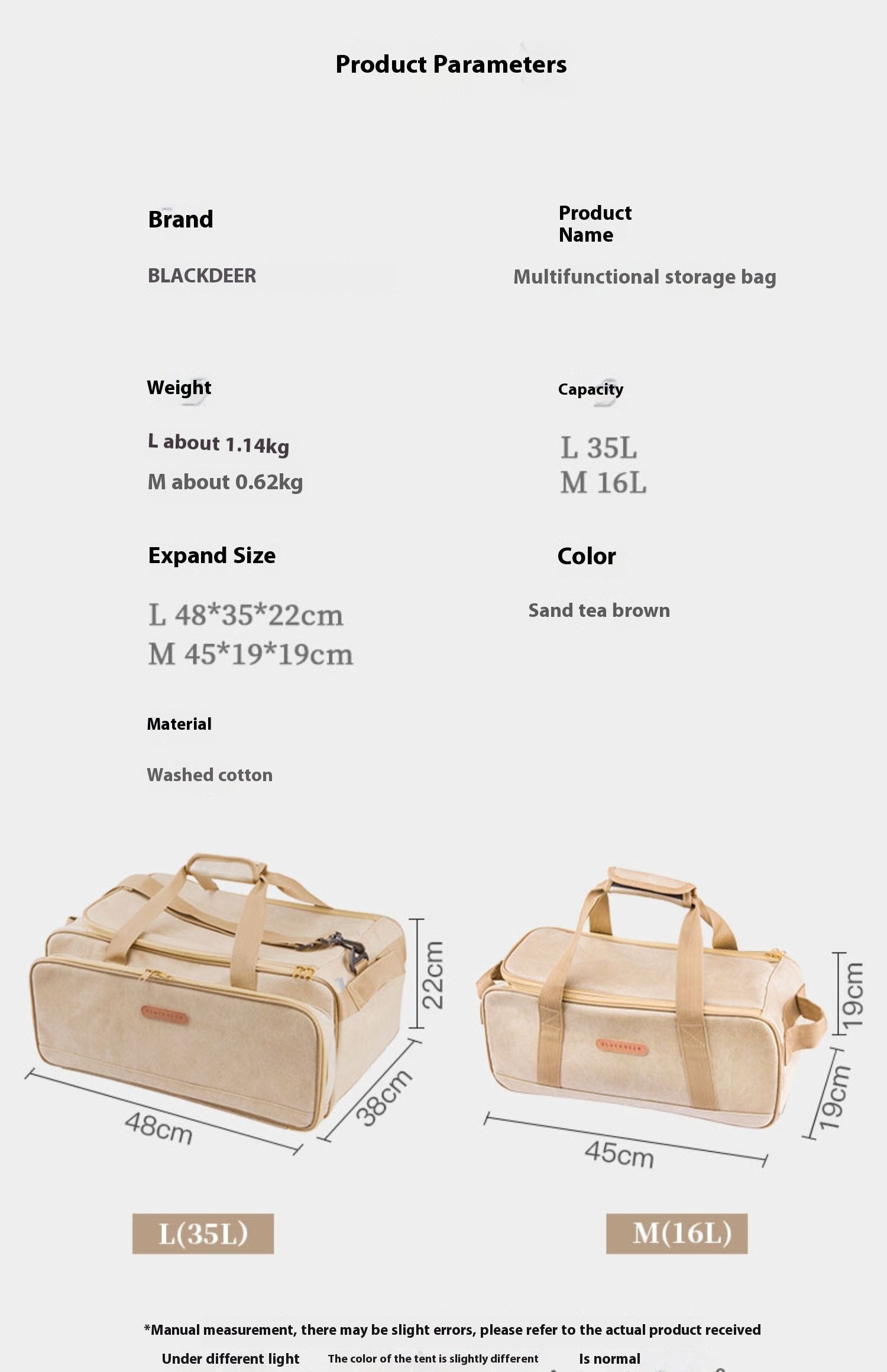 Outdoor Camping Tableware Thickened Gas Tank