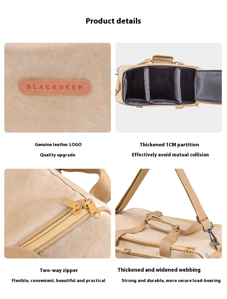 Outdoor Camping Tableware Thickened Gas Tank