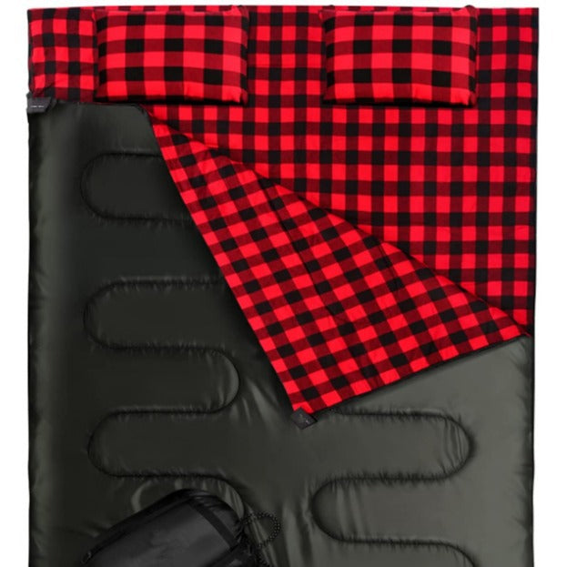 Outdoor Camping Flannel Sleeping Bag