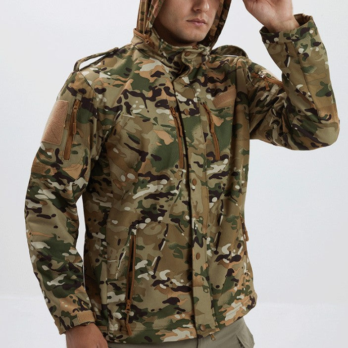 Men's Fleece Jacket Camouflage