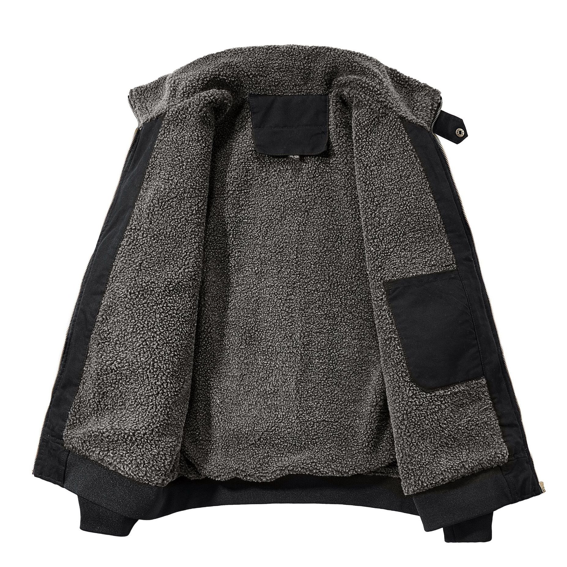 Fleece-lined And Thickened Cotton Jacket