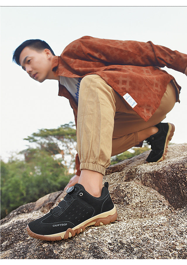 Men's Rotating Buckle Leisure Shoes