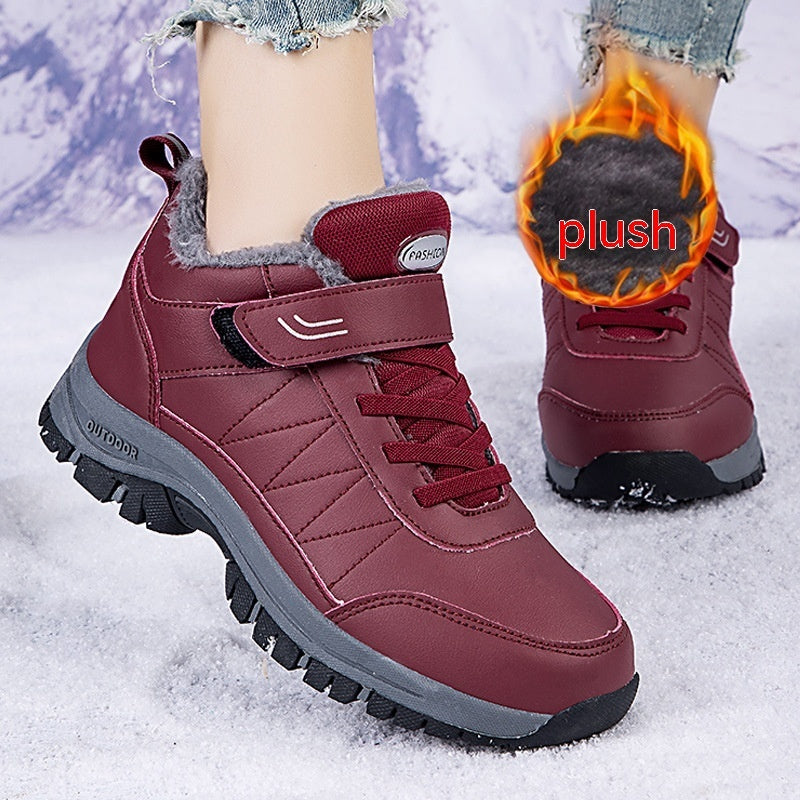 Fleece-lined Warm Hiking Shoes