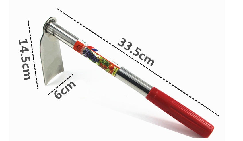 Stainless Steel Hoe Weeding Rake Farm Tools