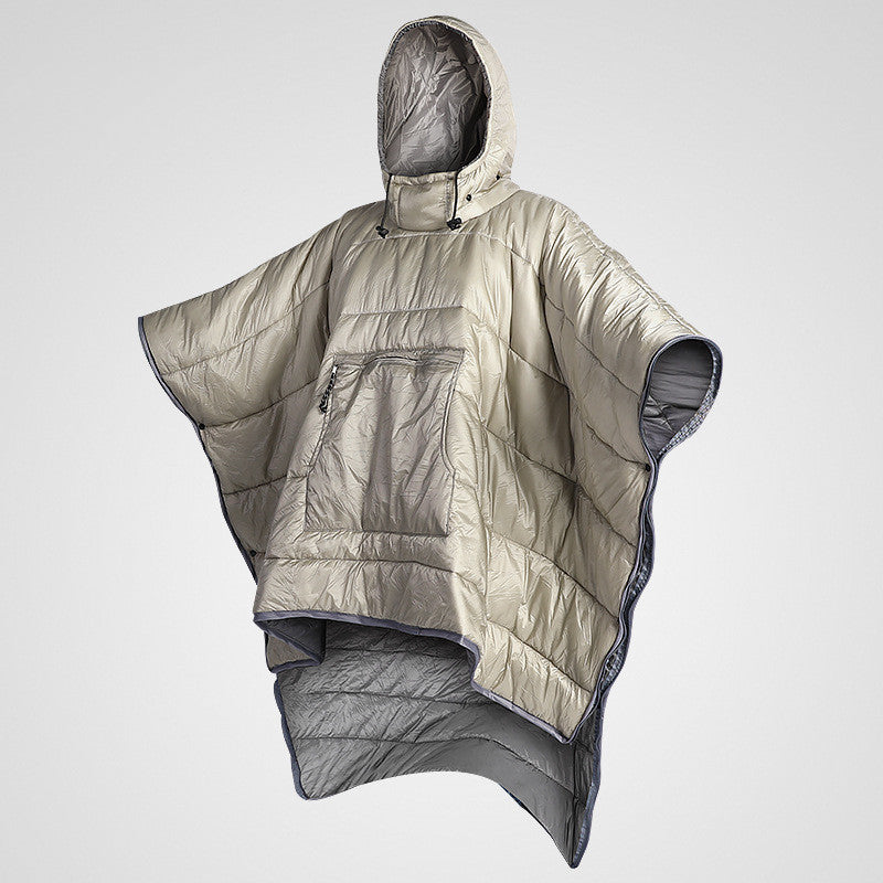 Thickened Cold Protection Cloak Sleeping Bag