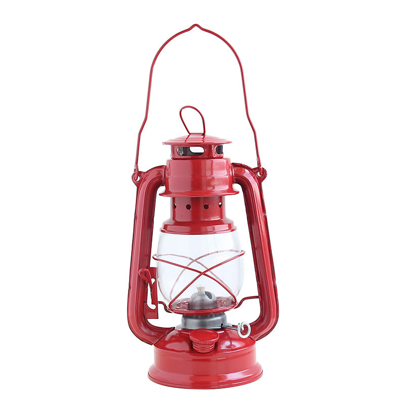Retro Kerosene Lamp Iron Portable Tent